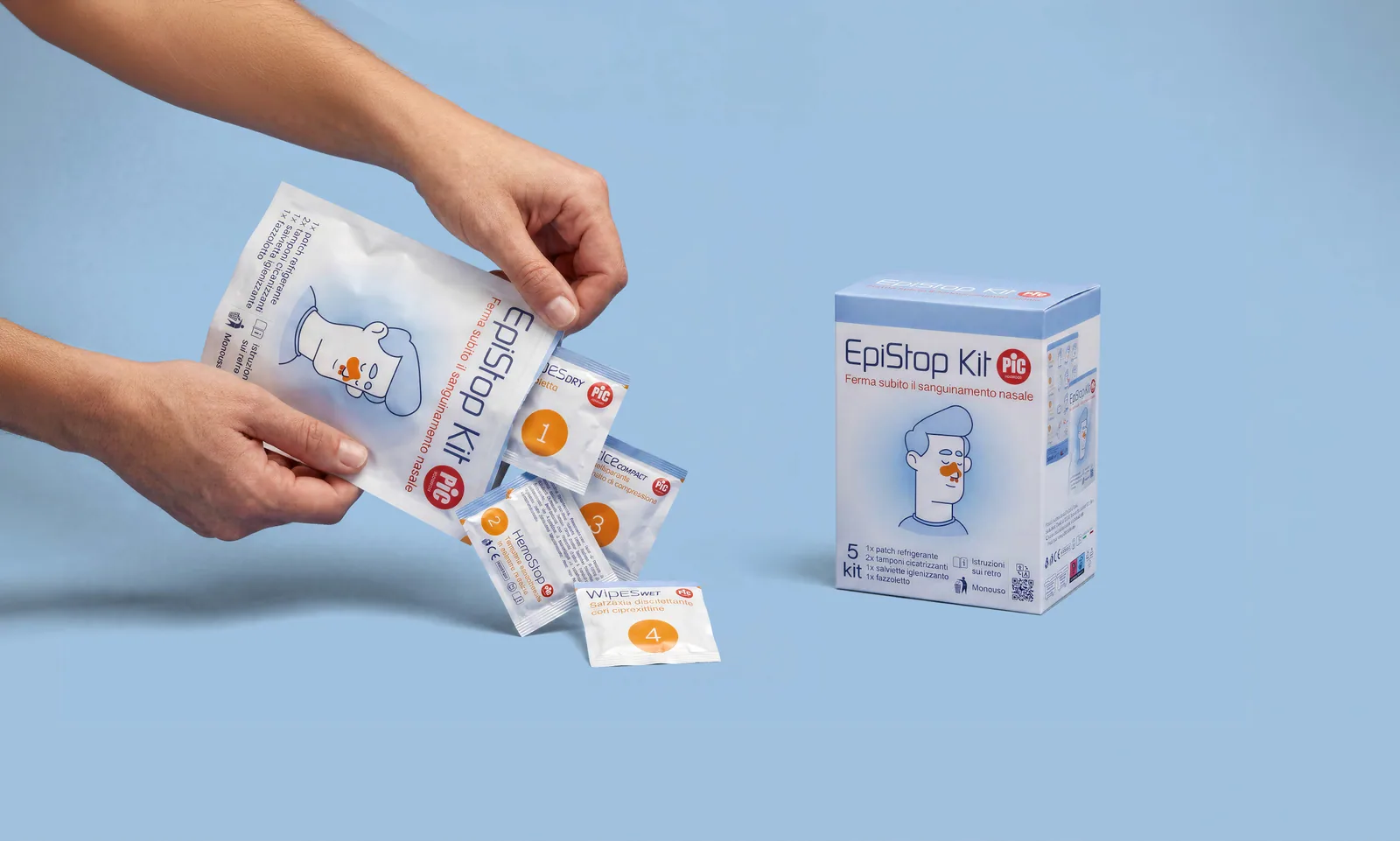 Epistop Kit — Product Design, Technical Development, Graphic Design